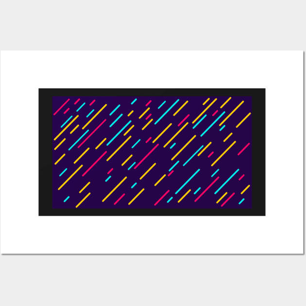 Abstract Lines Wall Art by gruntcooker